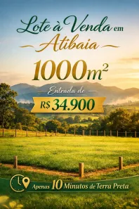Lote/Terreno à venda, 1000m² no Tanque, Atibaia