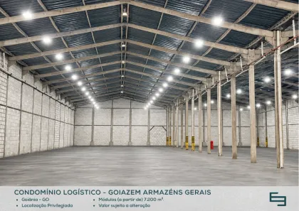 Galpão/Depósito/Armazém para alugar, 7200m² no Setor Empresarial, Goiânia