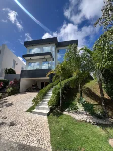Casa de Condomínio com 4 Quartos para alugar, 340m² no Alphaville (Abrantes), Camaçari