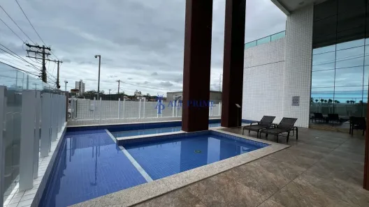 Apartamento com 2 Quartos para alugar, 76m² no Guilhermina, Praia Grande
