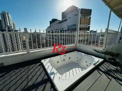 Cobertura com 4 Quartos à venda, 242m² no Gonzaga, Santos