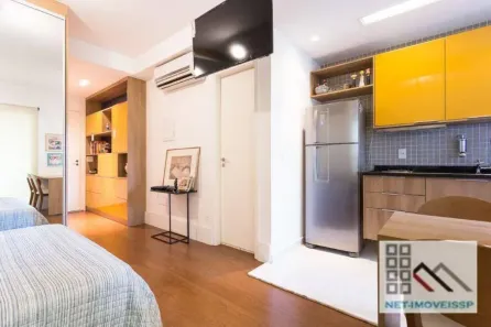 Apartamento com 1 Quarto à venda, 35m² no Cidade Monções, São Paulo