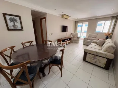 Apartamento com 2 Quartos para alugar, 96m² no Gonzaga, Santos