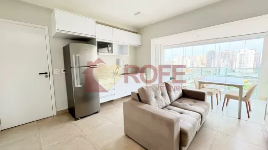 Apartamento com 1 Quarto para alugar, 42m² no Cidade Monções, São Paulo