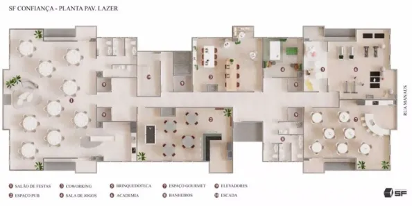 Apartamento com 2 Quartos à venda, 103m² no Cancelli, Cascavel