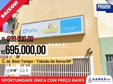 Prédio Comercial à venda, 122m² no Jardim Bontempo, Taboão da Serra