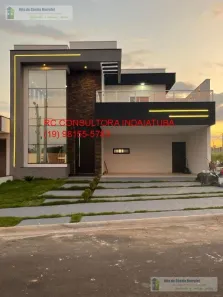 Casa de Condomínio com 4 Quartos à venda, 322m² no Caldeira, Indaiatuba