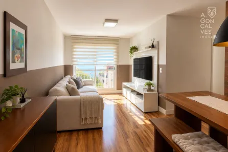 Apartamento com 3 Quartos para alugar, 86m² no Portão, Curitiba