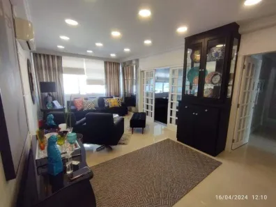 Apartamento com 3 Quartos à venda, 126m² no Gonzaga, Santos