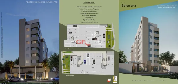 Cobertura com 3 Quartos à venda, 70m² no Pampulha, Belo Horizonte