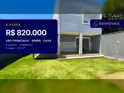 Casa com 4 Quartos à venda, 223m² no São Francisco, Serra