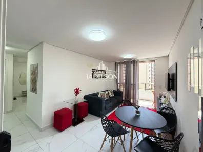 Apartamento com 2 Quartos para alugar, 65m² no Cabo Branco, João Pessoa