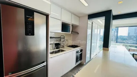 Flat com 2 Quartos para alugar, 78m² no Santo Amaro, São Paulo
