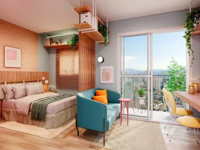 Flat com 1 Quarto à venda, 25m² no Vila Olímpia, São Paulo