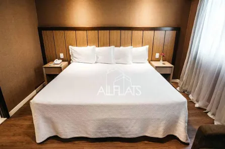 Flat com 1 Quarto à venda, 28m² no Indianópolis, São Paulo