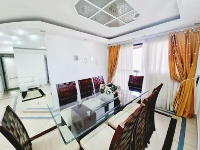 Apartamento com 3 Quartos para alugar, 136m² no Vila Galvão, Guarulhos