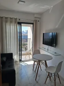 Apartamento com 1 Quarto para alugar, 27m² no Indianópolis, São Paulo