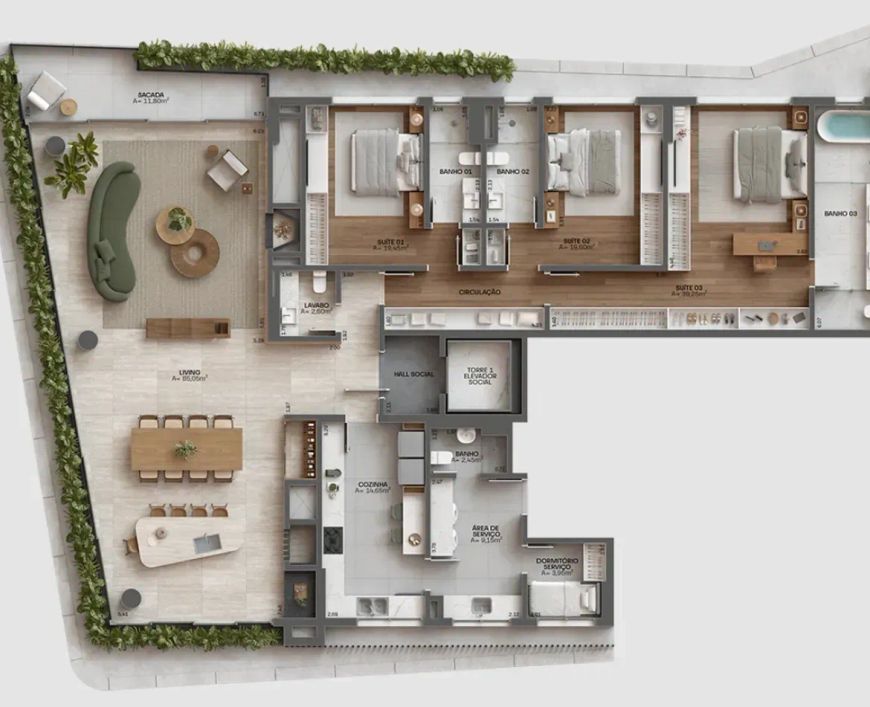 TAUPHICK RESIDENCIAS no Bela Vista, Porto Alegre