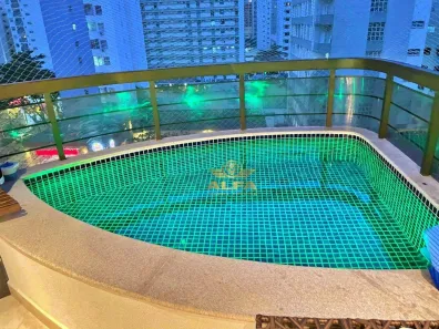 Apartamento com 3 Quartos à venda, 166m² no Pitangueiras, Guarujá
