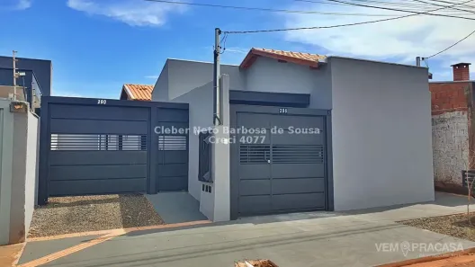 Casa com 2 Quartos à venda, 52m² no Coophatrabalho, Campo Grande