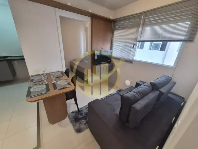 Apartamento com 2 Quartos para alugar, 32m² no Jardim Caravelas, São Paulo