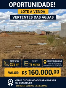 Lote/Terreno à venda, 255m² no Primavera do Leste, Primavera do Leste