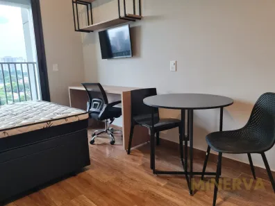 Apartamento com 1 Quarto para alugar, 27m² no Brooklin Paulista, São Paulo