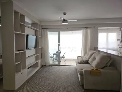 Apartamento com 1 Quarto para alugar, 51m² no Sítio Tamboré Alphaville, Barueri