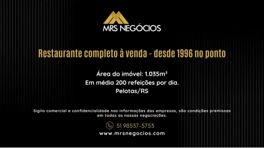 Ponto Comercial à venda, 1035m² no Centro, Pelotas