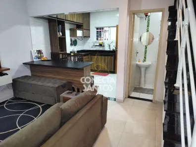 Casa de Condomínio com 2 Quartos à venda, 80m² no Vila Voturua, São Vicente