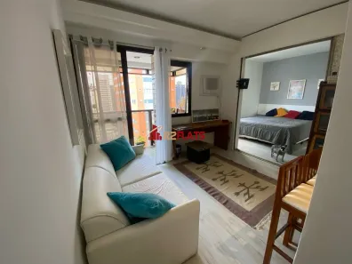 Flat com 1 Quarto para alugar, 42m² no Moema, São Paulo