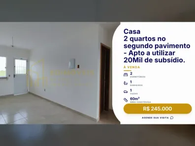 Casa com 2 Quartos à venda, 60m² no Residencial Centro da Serra, Serra