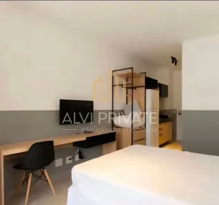 Apartamento com 1 Quarto para alugar, 24m² no Perdizes, São Paulo