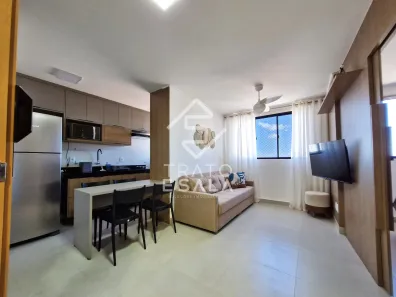 Apartamento com 1 Quarto para alugar, 33m² no Pajuçara, Maceió