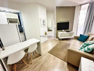 Flat com 1 Quarto para alugar, 33m² no Jardim Paulista, São Paulo