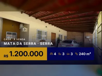 Casa com 4 Quartos à venda, 240m² no Mata da Serra, Serra