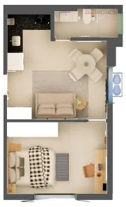 Apartamento com 1 Quarto à venda, 36m² no Copacabana, Rio de Janeiro