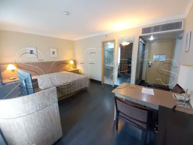 Flat com 1 Quarto à venda, 28m² no Cidade Monções, São Paulo
