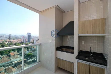 Apartamento com 2 Quartos para alugar, 80m² no Ponta da Praia, Santos