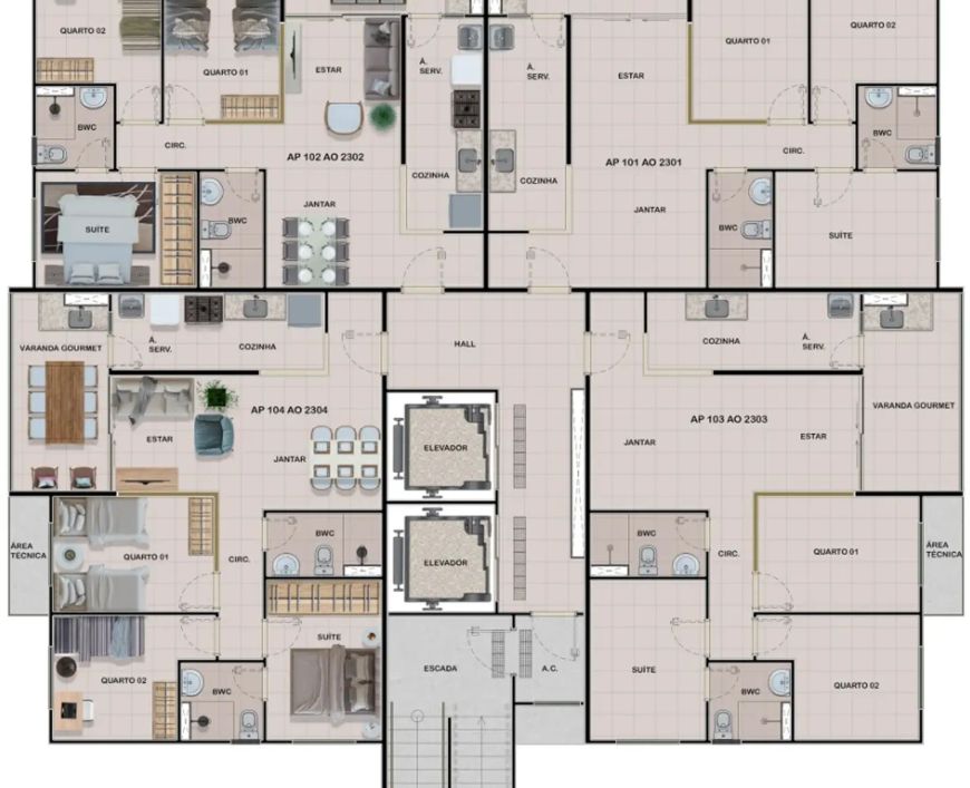 STAR CONCEPT LIVING CARUARU no Indianópolis, Caruaru