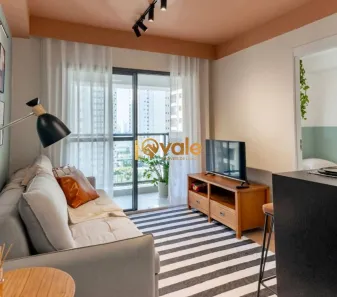 Apartamento com 1 Quarto para alugar, 33m² no Jardim Esplanada, São José dos Campos
