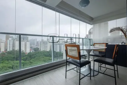 Apartamento com 1 Quarto para alugar, 66m² no Paraíso, São Paulo