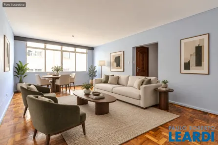 Apartamento com 3 Quartos à venda, 138m² no Santa Cecília, São Paulo