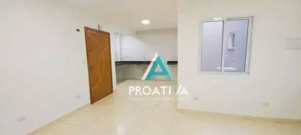 Apartamento com 2 Quartos à venda, 58m² no Vila Homero Thon, Santo André