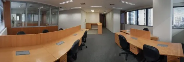 Sala Comercial para alugar, 284m² no Cidade Monções, São Paulo