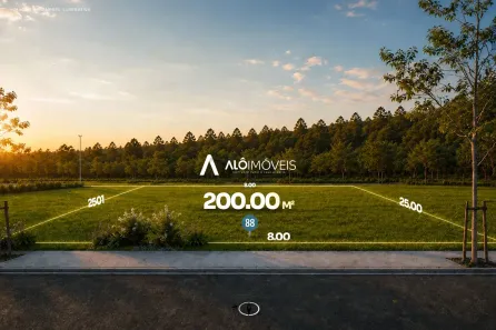 Lote/Terreno à venda, 200m² no Santa Terezinha, Fazenda Rio Grande