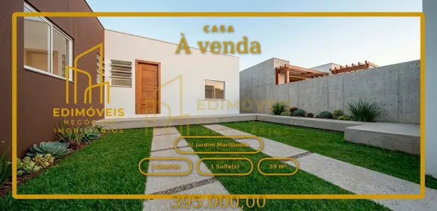 Casa com 2 Quartos à venda, 59m² no Jardim Marilândia, Vila Velha
