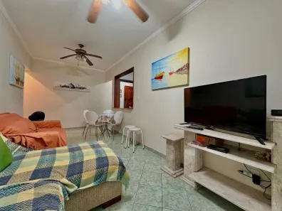Apartamento com 1 Quarto à venda, 55m² no Canto do Forte, Praia Grande