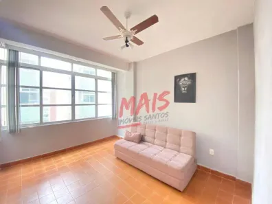 Apartamento com 1 Quarto para alugar, 58m² no José Menino, Santos