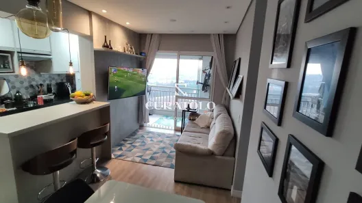 Apartamento com 2 Quartos à venda, 58m² no Vila Homero Thon, Santo André